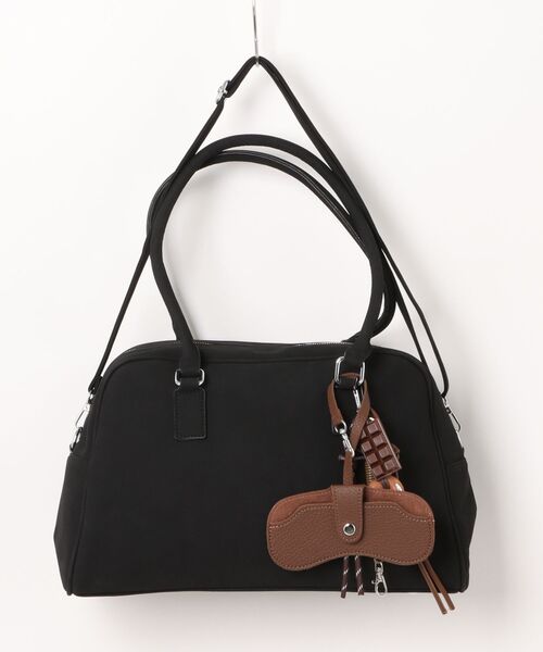 セール】【ショコラチャーム＆アイウェアケース付】2WAY スエード調