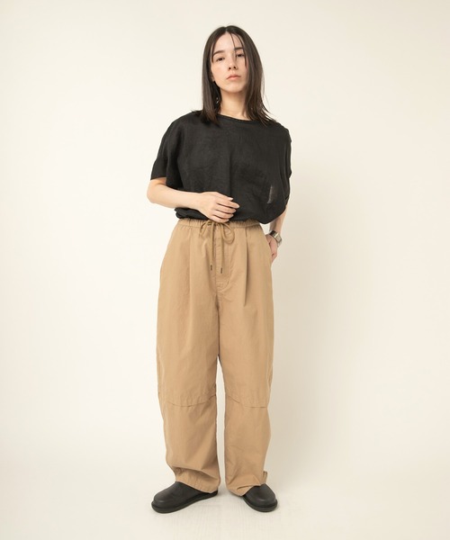 RNA-N(アールエヌエーエヌ)の「R4377 OGNネップニータックパンツ(その他パンツ・レディース・ブラック/ベージュ/カーキ・FREE)」の8枚目の写真
