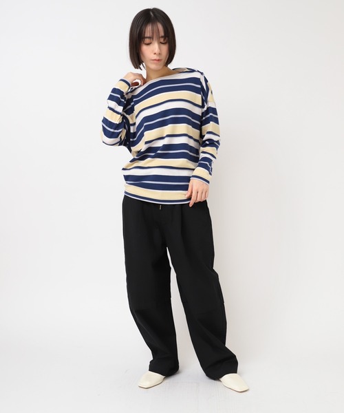 RNA-N(アールエヌエーエヌ)の「R4377 OGNネップニータックパンツ(その他パンツ・レディース・ブラック/ベージュ/カーキ・FREE)」の20枚目の写真