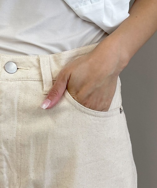 DONOBAN（ドノバン）の「コクーンカツラギパンツ（デニムパンツ・レディース・キナリ・マルチサイズ）」の16枚目の写真