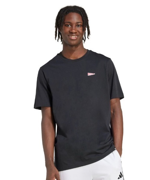 adidas（アディダス）の「アディダス adidas M PENNANT Tシャツ（Tシャツ/カットソー・メンズ・ブラック/ブルー/ホワイト・M/S/3L/LL/L）」の2枚目の写真