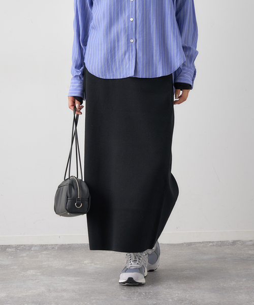 WEB限定追加》スーパーファインスムースニットスカート（スカート