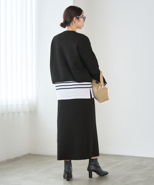 WEB限定追加》スーパーファインスムースニットスカート（スカート