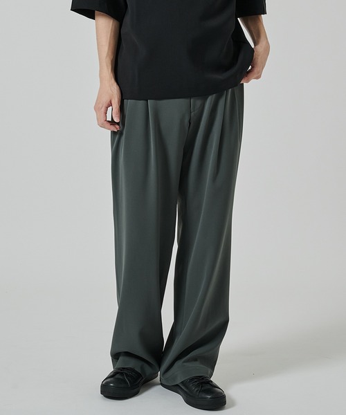 N.HOOLYWOOD】別注 2255-PT11-003 3TUCK PANTS（スラックス）｜N