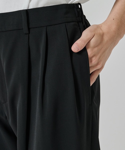 N.HOOLYWOOD（N.ハリウッド）の「【N.HOOLYWOOD】別注 2255-PT11-003 3TUCK PANTS（スラックス・メンズ・ブラック/ダークグレー・36/38）」の11枚目の写真