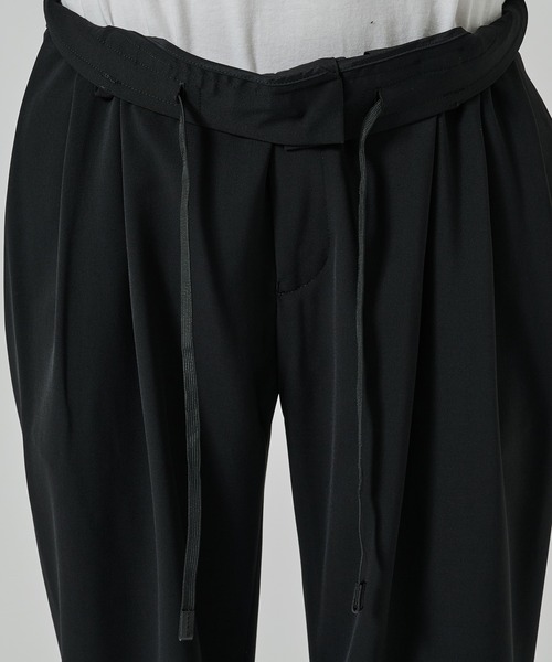 エヌハリウッド　スラックス　2025　新品　36 ブラック N.HOOLYWOOD スラックス 「N.HOOLYWOOD/エヌハリウッド」別注