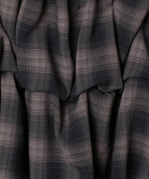 BAYFLOW（ベイフロー）の「[レイヤードスタイルに]チェックビスチェ（その他トップス・レディース・ライトブラウン/ネイビー/ブラック・FREE）」の21枚目の写真