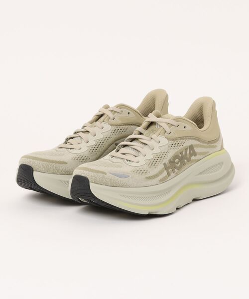HOKA(ホカ)の「BONDI 9 1162011-GSSL(スニーカー・メンズ・カーキ・28.5cm/28.0cm/27.5cm/27.0cm/26.5cm/26.0cm/29.0cm/25.5cm/25.0cm)」の8枚目の写真