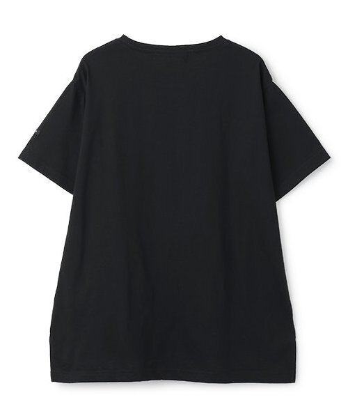 Mi-je（ミジェ）の「ロゴ半袖Tシャツ【韓国ファッション】（Tシャツ/カットソー・レディース・オフホワイト/ブラック・S/M）」の7枚目の写真
