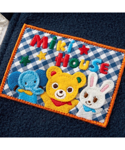 MIKI HOUSE（ミキハウス）の「ミキハウスフレンズフリースジャンパー（その他アウター・キッズ・ピンク/ネイビー・80ｃｍ/90cm/130cm/120cm/100cm/110cm）」の11枚目の写真