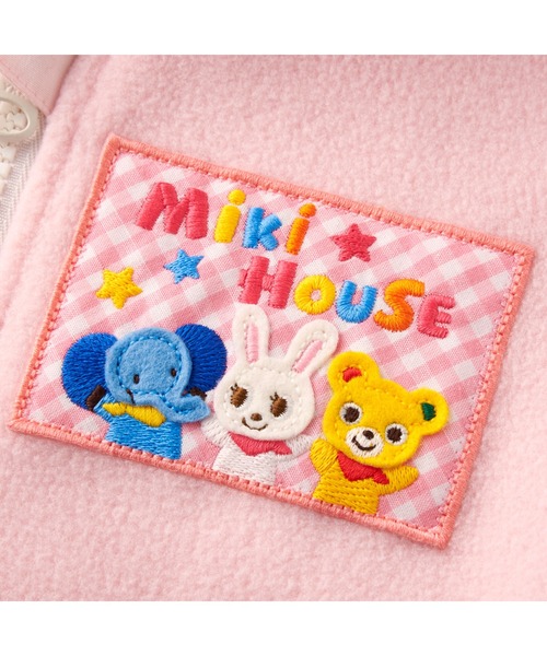MIKI HOUSE（ミキハウス）の「ミキハウスフレンズフリースジャンパー（その他アウター・キッズ・ピンク/ネイビー・80ｃｍ/90cm/130cm/120cm/100cm/110cm）」の17枚目の写真