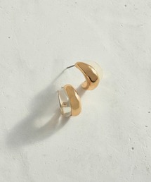 【GOLDY】クリア×チタンピアス 1230104