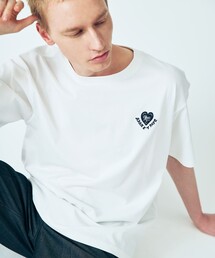 【Chocomoo×ADAM ET ROPE 】刺しゅう TEE