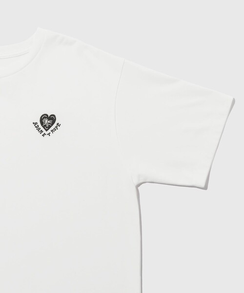 ADAM ET ROPE'(アダムエロペ)の「【Chocomoo×ADAM ET ROPE 】刺しゅう TEE(Tシャツ/カットソー・メンズ・ホワイト・FREE)」の9枚目の写真