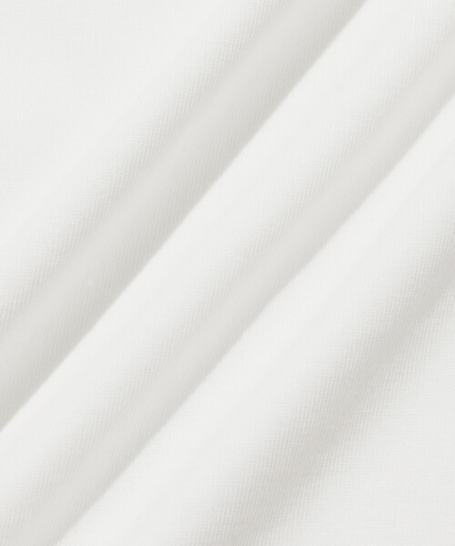ADAM ET ROPE'(アダムエロペ)の「【Chocomoo×ADAM ET ROPE 】刺しゅう TEE(Tシャツ/カットソー・メンズ・ホワイト・FREE)」の4枚目の写真
