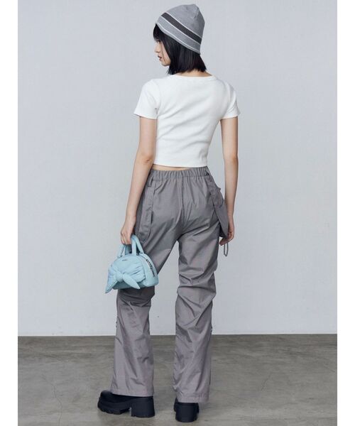 EMODA（エモダ）の「スプレープリントコンパクトTシャツ（Tシャツ/カットソー・レディース・ブラウン/ピンク/ブラック/ホワイト・FREE）」の16枚目の写真