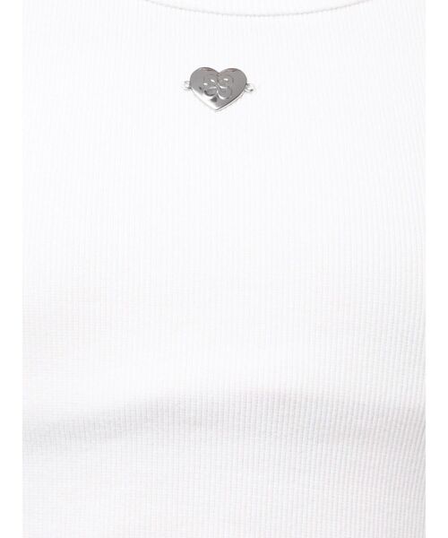 EMODA（エモダ）の「スプレープリントコンパクトTシャツ（Tシャツ/カットソー・レディース・ブラウン/ピンク/ブラック/ホワイト・FREE）」の9枚目の写真