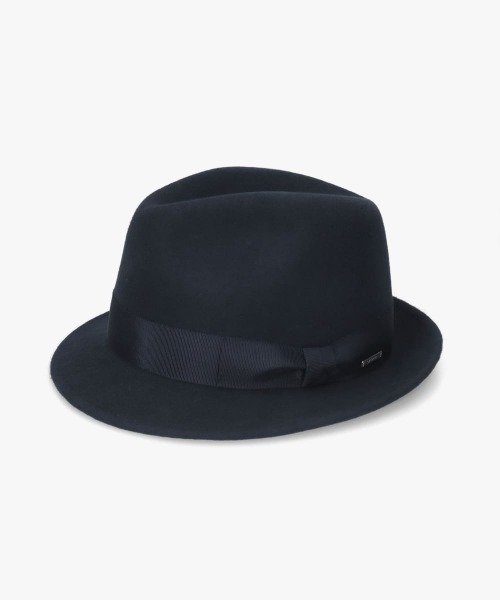 OVERRIDE（オーバーライド）の「OVERRIDE  FELT FEDORA S.BRIM / オーバーライド（ハット・メンズ・ブラウン/レッド/グリーン/ベージュ/ネイビー/グレー/ブラック・60cm/58cm/56cm）」の10枚目の写真