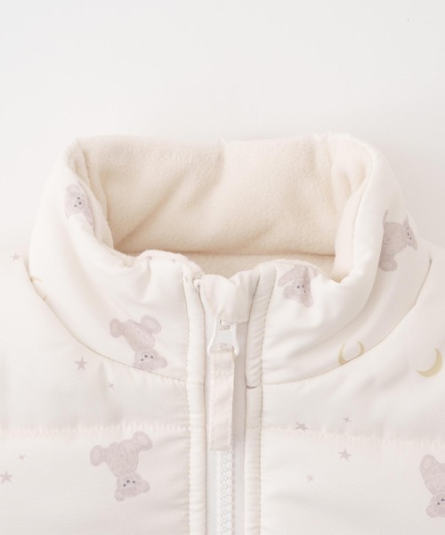 PUPPAPUPO(プッパプーポ)の「【撥水】 洗える 中わた ジャケット(ブルゾン・キッズ・ピンク/アイボリー/ブルー・80/110/90/100)」の22枚目の写真