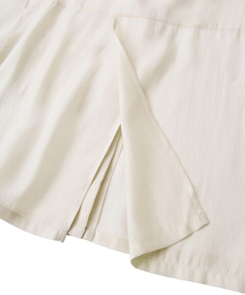 接触冷感シアー開襟半袖シャツ