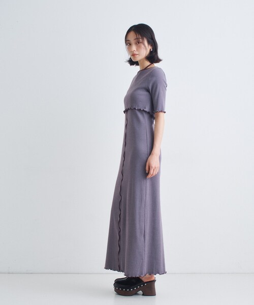 CODE A(コードエー)の「chic border 2way ribbon cardigan(カーディガン/ボレロ・レディース・ブラック系2/ホワイト系3/ブラウン系その他3・00)」の5枚目の写真