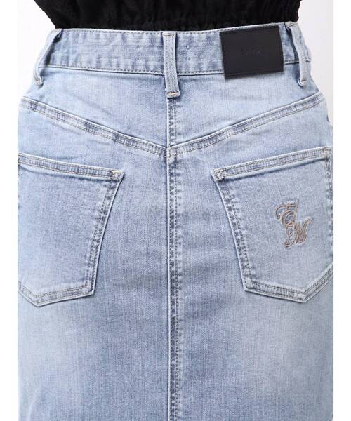 EATME（イートミー）の「フレアマーメイドデニムスカート（デニムスカート・レディース・ピンク/ブラック/ライトブルー・SMALL/MEDIUM）」の14枚目の写真