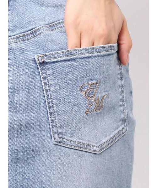 EATME（イートミー）の「フレアマーメイドデニムスカート（デニムスカート・レディース・ピンク/ブラック/ライトブルー・SMALL/MEDIUM）」の15枚目の写真