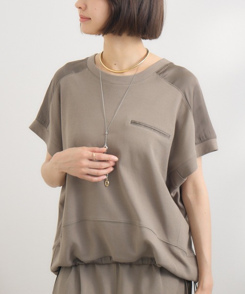tシャツ 「PILLINI/ピリーニ」サラコットンプルオーバー レディース PILLINI/ピリーニ】サラコットンプルオーバー（Tシャツ