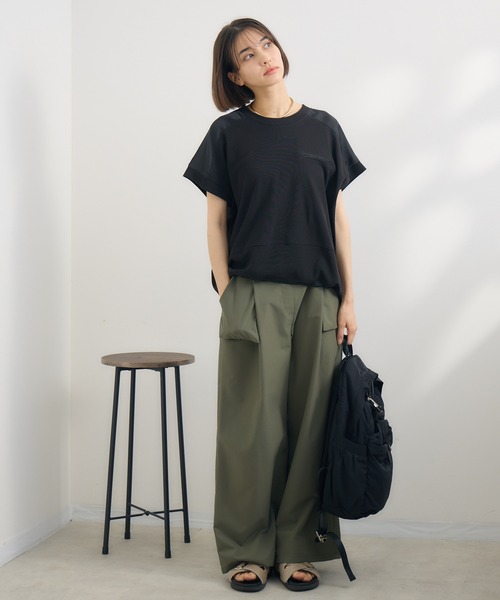 tシャツ 「PILLINI/ピリーニ」サラコットンプルオーバー レディース PILLINI/ピリーニ】サラコットンプルオーバー（Tシャツ