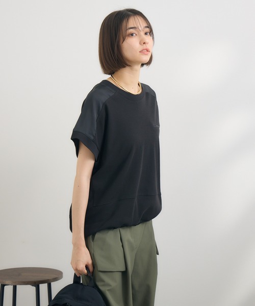 tシャツ 「PILLINI/ピリーニ」サラコットンプルオーバー レディース PILLINI/ピリーニ】サラコットンプルオーバー（Tシャツ