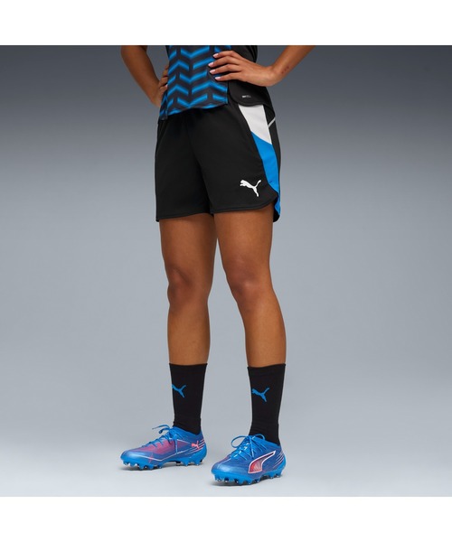 PUMA(プーマ)の「PUMA プーマ ウィメンズ サッカー INDIVIBLAZE ショーツ(その他パンツ・レディース・ブラック系その他・LARGE/X-SMALL/MEDIUM/SMALL)」の1枚目の写真