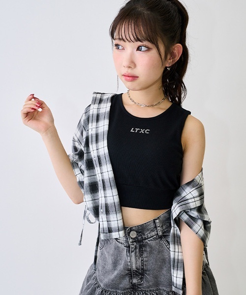 セール】【LTXC】サイドドロスト半袖シャツ（シャツ/ブラウス