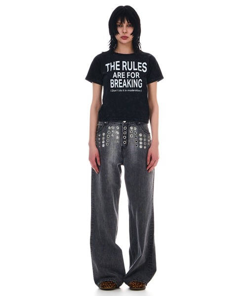 BEEDEN（ビーデン）の「WASHED LOGO TEE（Tシャツ/カットソー・レディース・レッド/ブラック/イエロー・FREE）」の17枚目の写真