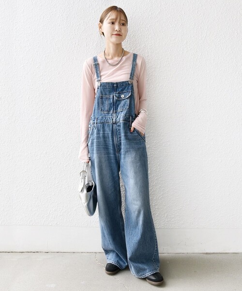 SHIPS（シップス）の「シアー フライス ロング スリーブ カットソー（Tシャツ/カットソー・レディース・ピンク/ホワイト/ブラック・ONE SIZE）」の22枚目の写真