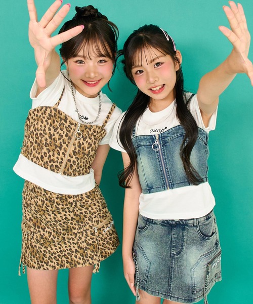 セール】バッグ スピンドル ビスチェ × Tシャツ SET 【キッズお揃い