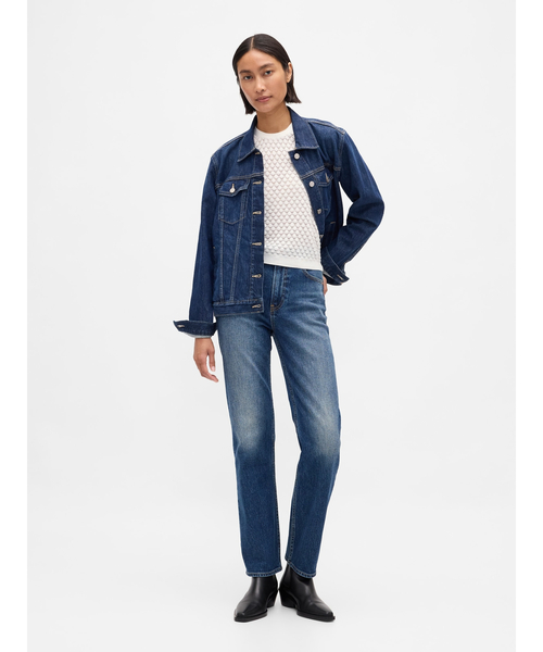 GAP(ギャップ)の「CashSoft カシミヤタッチ ライトウェイト クロップド タンクトップ(ニット/セーター・レディース・ブラック/アイボリー・XS/S/M/L/XL/XXS)」の4枚目の写真