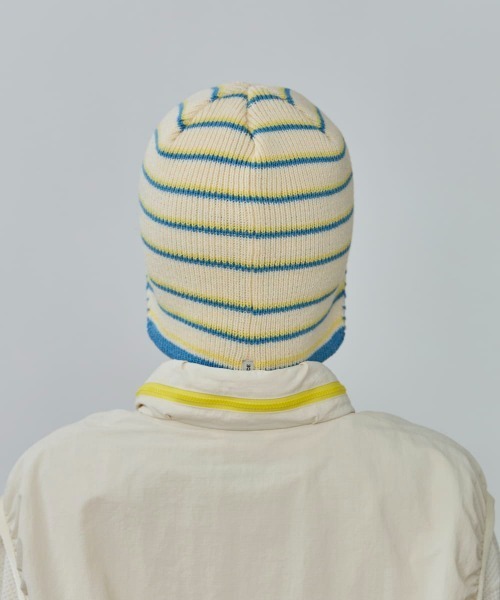 OVERRIDE(オーバーライド)の「OVERRIDE KNIT EARFLAP OSLO CAP SG / オーバーライド(キャップ・レディース・ブラック/ブラウン/ホワイト/グレー・57~59cm)」の11枚目の写真