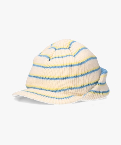 OVERRIDE(オーバーライド)の「OVERRIDE KNIT EARFLAP OSLO CAP SG / オーバーライド(キャップ・レディース・ブラック/ブラウン/ホワイト/グレー・57~59cm)」の13枚目の写真