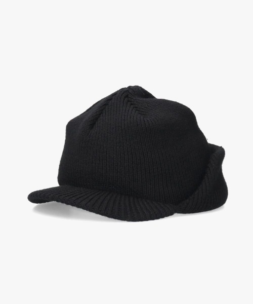OVERRIDE(オーバーライド)の「OVERRIDE KNIT EARFLAP OSLO CAP SG / オーバーライド(キャップ・レディース・ブラック/ブラウン/ホワイト/グレー・57~59cm)」の20枚目の写真