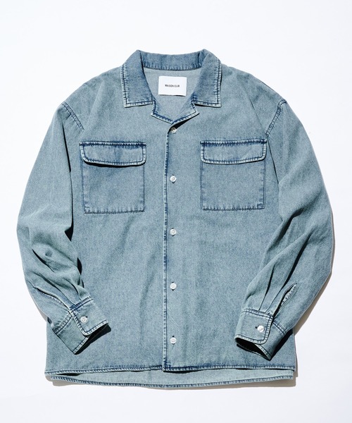 セール】【MAISON CLUB】Denim Shirt Jacket KKP / デニムシャツ