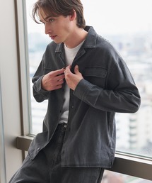 MAISON CLUB（メゾンクラブ）の「【MAISON CLUB】Denim Shirt Jacket KKP　/　デニムシャツユーティリティジャケット（デニムジャケット）」
