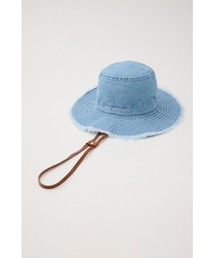 InstantFunk（インスタントファンク）の「【INSTANTFUNK】デニム フリンジ ハット（キャップ）」