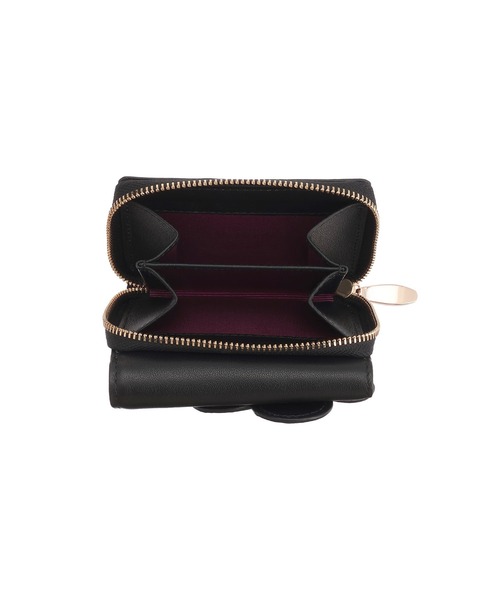 マリークワント ビッグデイジーパッチミニウォレット MARY QUANT ONLINE SHOP｜マリークヮントオンラインショップ