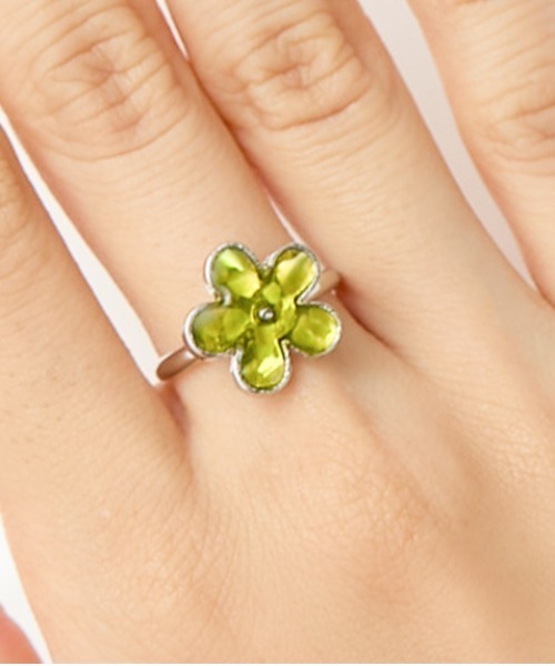 セール】Casselini(キャセリーニ)カラフルフラワーリング（リング