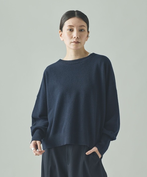 Curensology(カレンソロジー)/バックレースニットプルオーバー