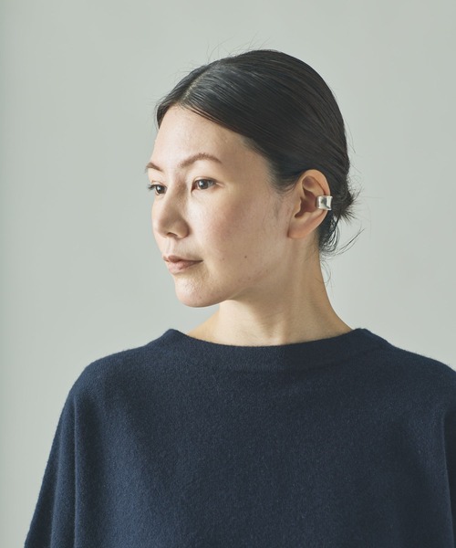 Curensology（カレンソロジー）の「Curensology(カレンソロジー)/バックレースニットプルオーバー（ニット/セーター・レディース・ブラック/ダークブラウン/ネイビー・FREE）」の17枚目の写真