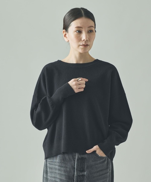 Curensology/ハイゲージレースニットプルオーバー　グレー Curensology（カレンソロジー） ニット セーター /ハイゲージレース