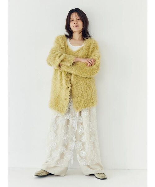 セール】起毛ニットアンサンブル（カーディガン/ボレロ）｜Ungrid