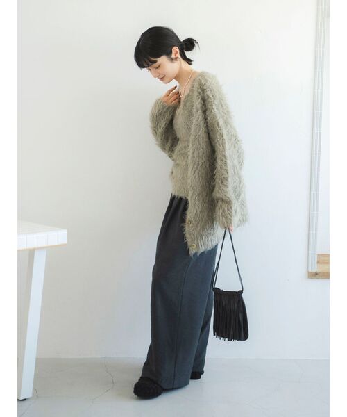 セール】起毛ニットアンサンブル（カーディガン/ボレロ）｜Ungrid