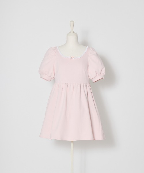 Fiorforte（フィオルフォルテ）の「Sweet baby onepiece（ワンピース・レディース・ホワイト/ピンク/マルチ・FREE）」の7枚目の写真